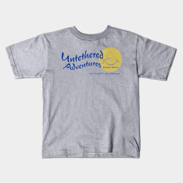 Lost Paddlers Kids T-Shirt by Untethered Adventures 